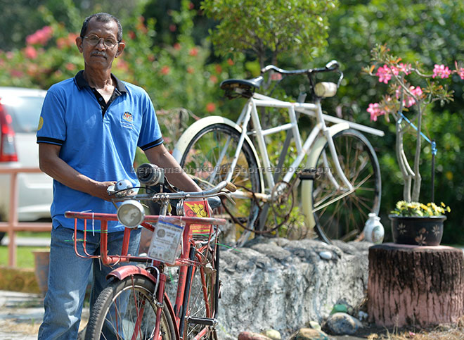 Basikal dicuri penyebab pesara tambah koleksi basikal klasik Utusan