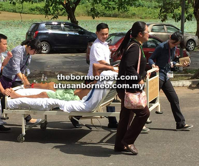 Latihan kecemasan di Hospital Sibu berjalan dengan lancar ...