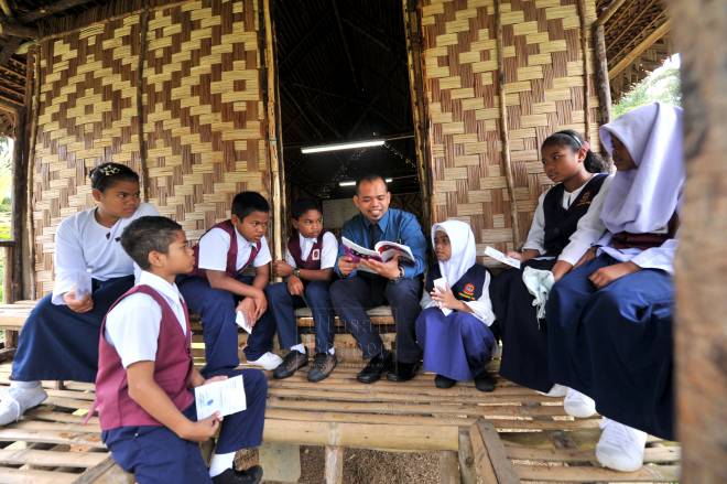 Guru Korban Tenaga Demi Calon Upsr Orang Asli Utusan Borneo Online