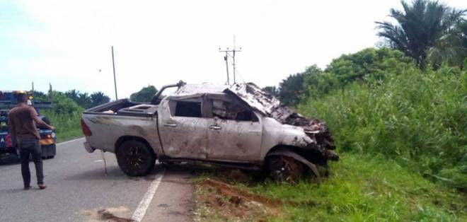 Kereta curi terlibat kemalangan, pemandu diberkas polis  Utusan 