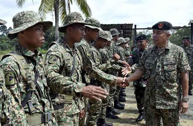 Dua lagi pos gabungan bersama ATM-TNI di Sabah  Utusan Borneo Online