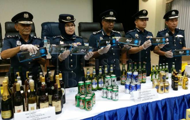 Minuman Keras Dan Rokok Bernilai Rm17 Juta Dirampas Kastam Di Sibu Utusan Borneo Online