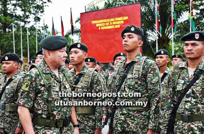 Pastikan Briged Ke 31 Infantri Kekal Relevan Utusan Borneo Online