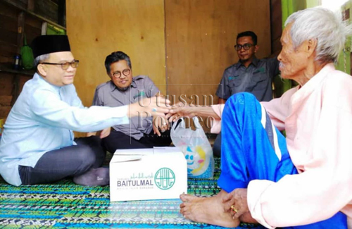 Enam asnaf terima agihan zakat, sumbangan TBS di Bintulu 