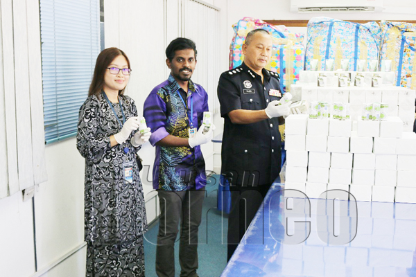 9,516 kotak ubat tradisional bernilai RM47 ribu dirampas 