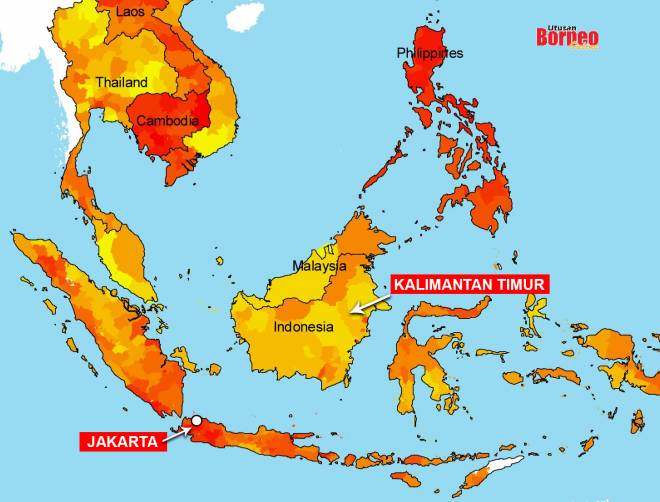 Cukuplah Bebankan Jakarta Dan Pulau Jawa Ibu Kota Indonesia Dipindah Ke Kalimantan Timur Utusan Borneo Online