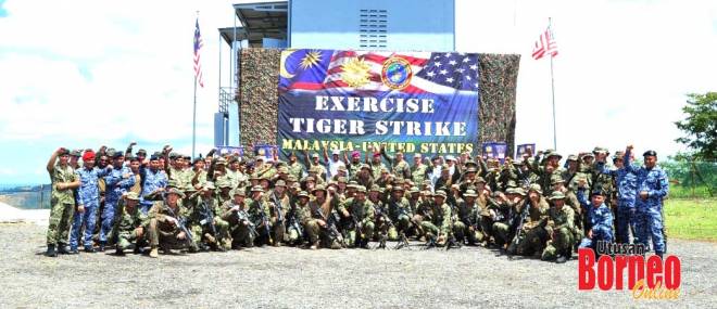 Eksesais Tiger Strike Fokus Latihan Serangan Amfibi Hutan Udara Utusan Borneo Online