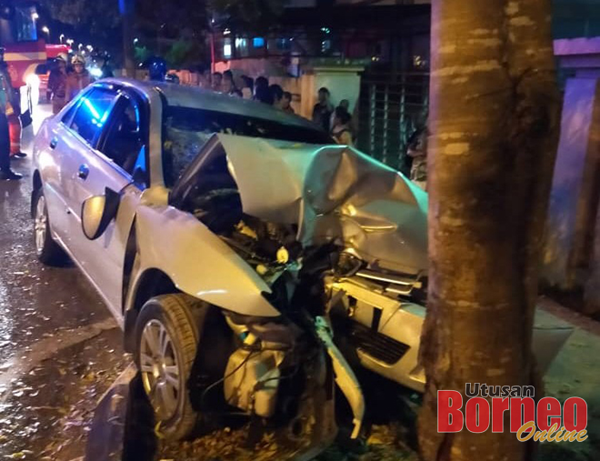 Ketua Polis Daerah Sibu cedera, kereta dipandu langgar ...