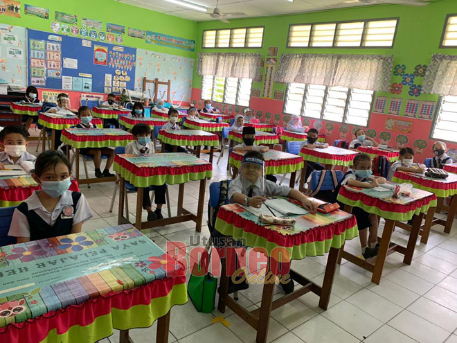 Murid Patuhi Sop Norma Baharu Di Sekolah Utusan Borneo Online