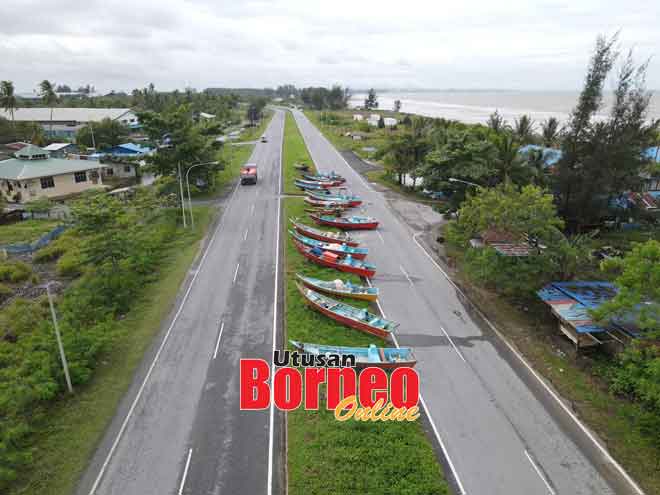 Banjir di beberapa kawasan rendah di Miri surut  Utusan Borneo Online