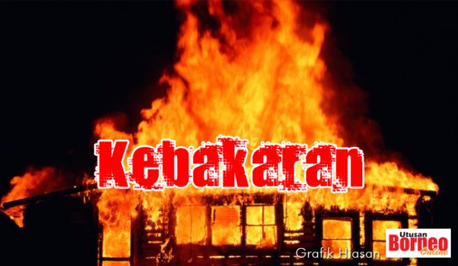 Rumah panjang di Batu Kawa lama musnah terbakar  Utusan Borneo Online