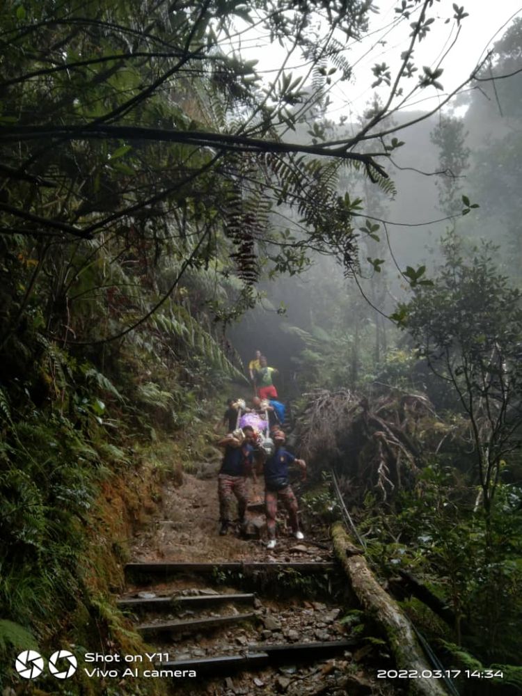 Pendaki Wanita Alami Hipotermia Di Gunung Kinabalu Utusan Borneo Online