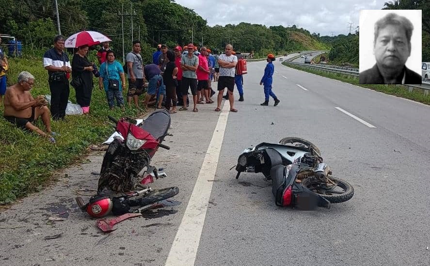 Warga Emas Maut Motosikal Bertembung Penunggang Lawan Arus Utusan Borneo Online 5638